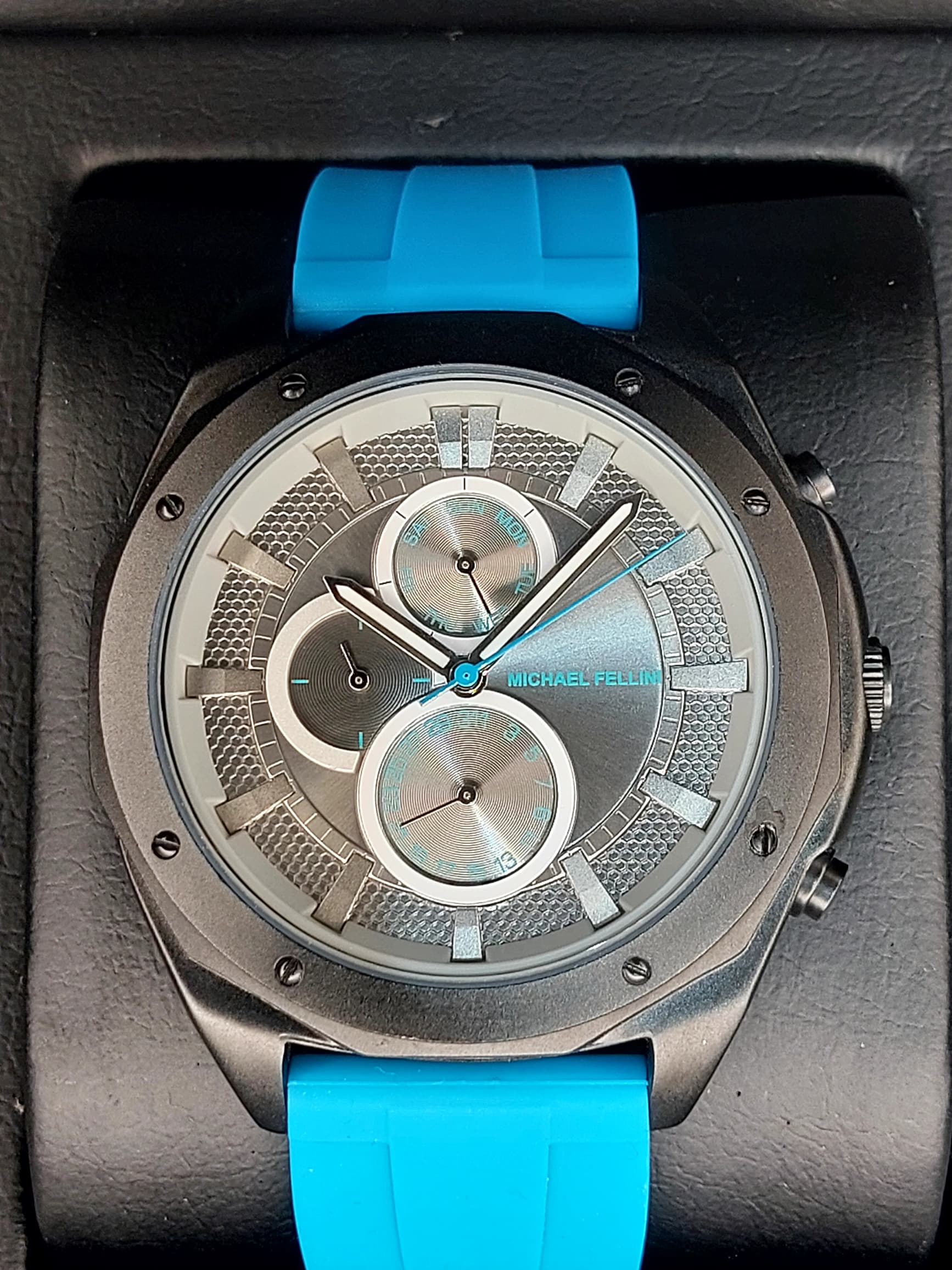 ساعت اسپرت مردانه برندMichael Fellini مدل NO-2344 آبی