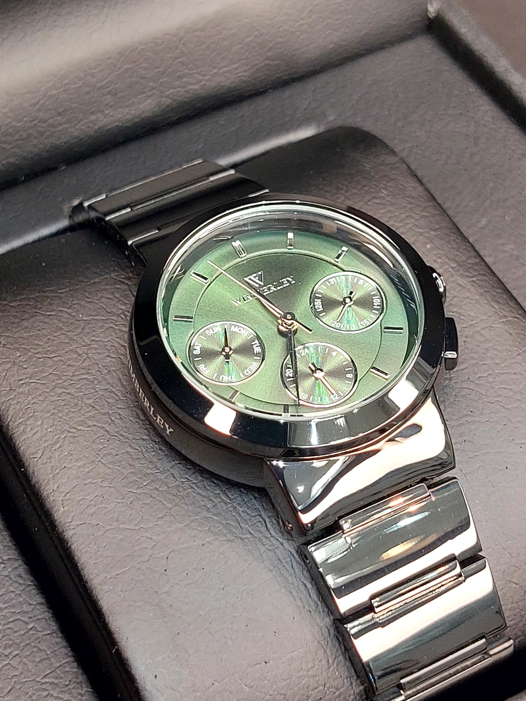 ساعت کلاسیک زنانه برند Wimberley مدل WB-SS122L سبز