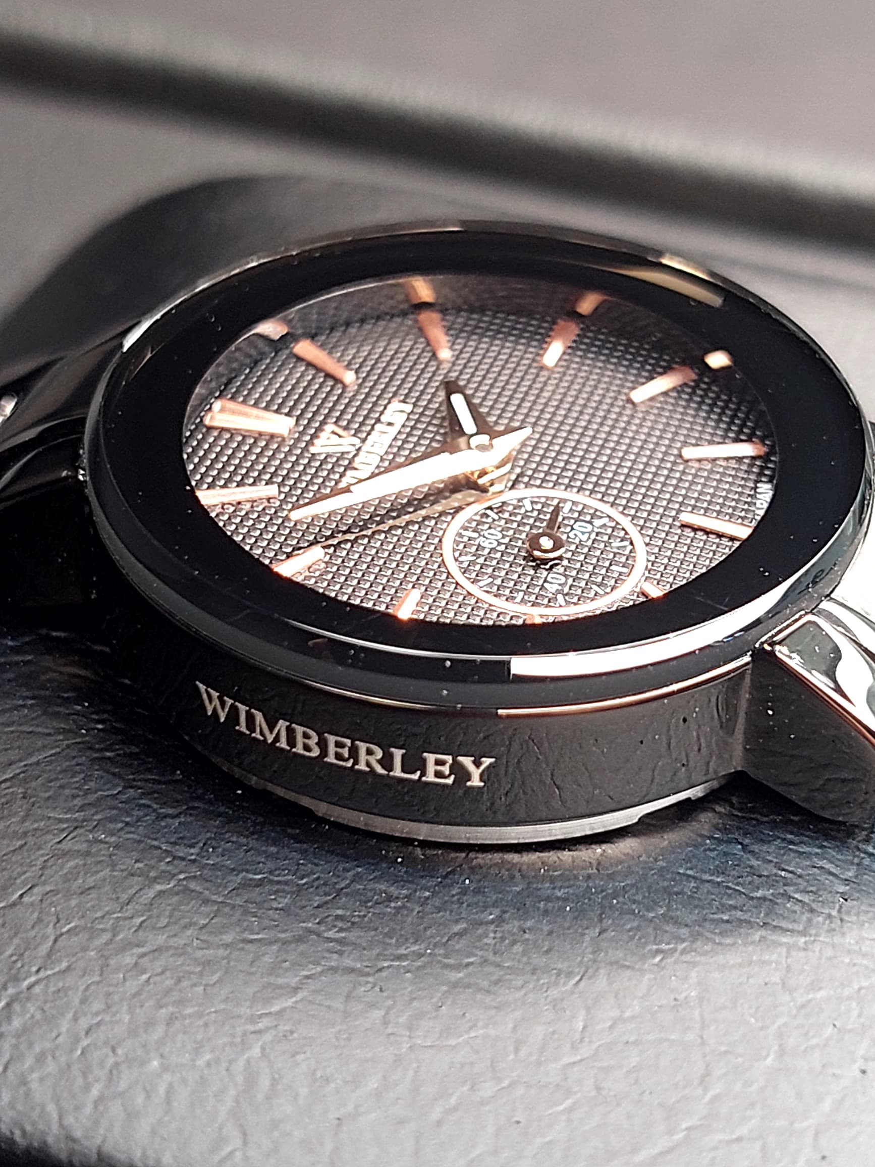 ساعت مجلسی زنانه برند Wimberley مدل WB-CS224Lمشکی