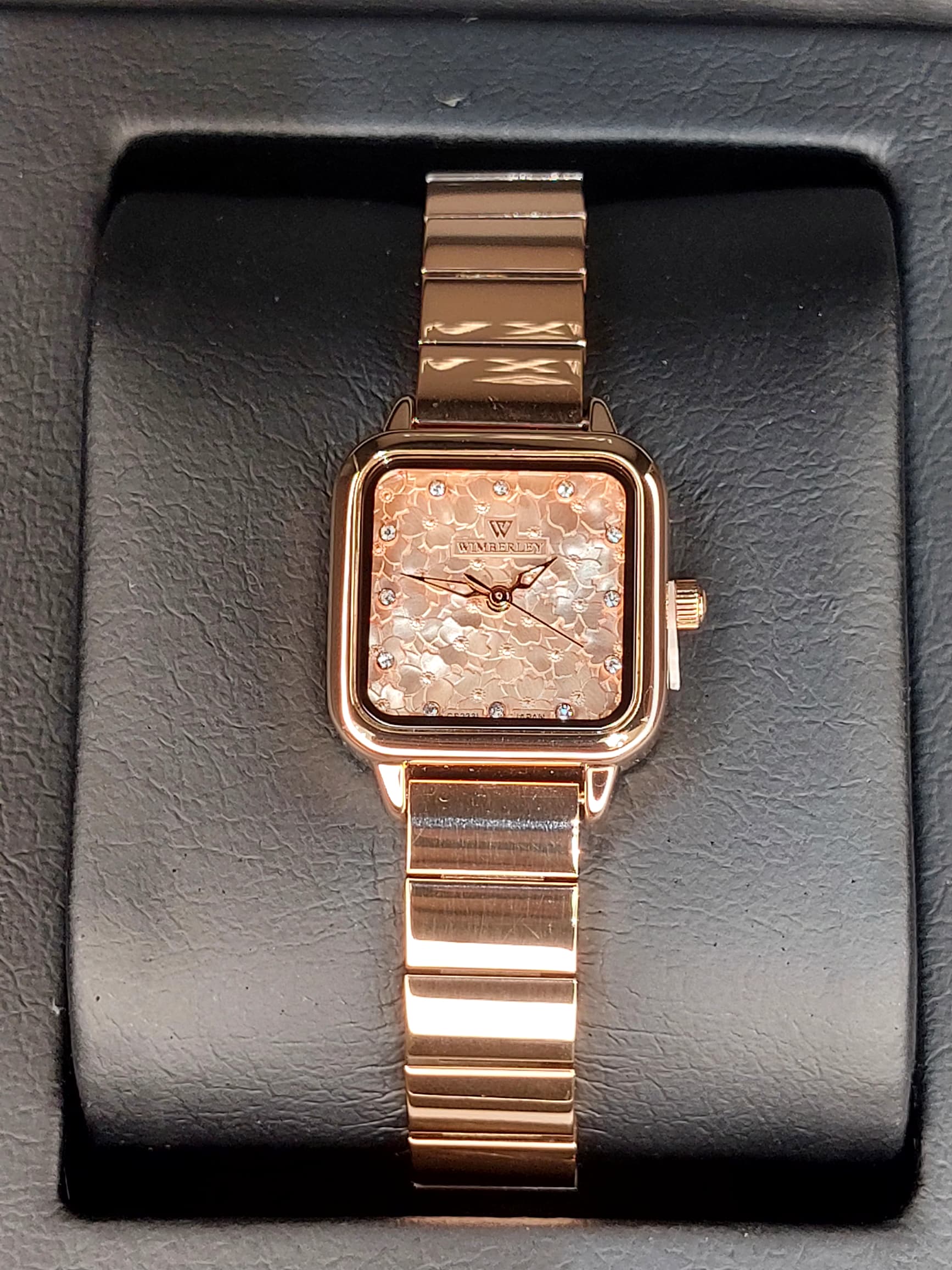 ساعت زنانه برندWimberley مدلWB-CS233L طلایی رز